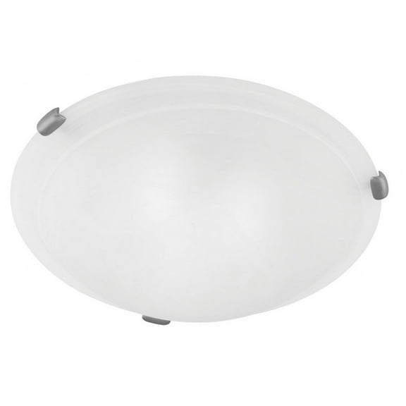 2 Light Flush Mount in Contemporary Style 12.25 inches Wide By 4 inches High-Brushed Nickel Finish Bailey Street Home 218-Bel-732620