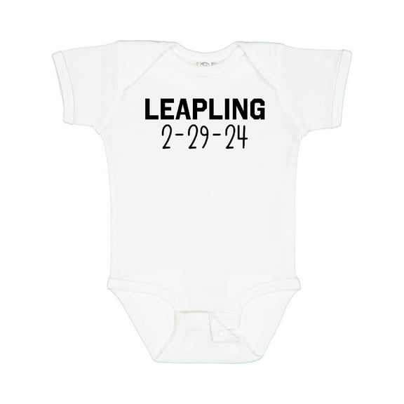 Inktastic Leapling- 2-29-24- Leap Year Boys or Girls Baby Bodysuit