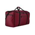 thumbnail image 3 of Protégé Navigation 28" Large Collapsible Travel Duffel, Red, 3 of 8