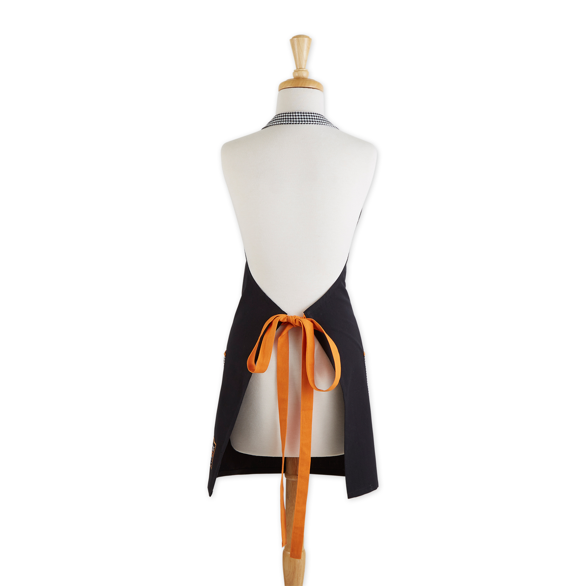 Design Imports CAMZ15336 Not Your Basic Witch Pantry Apron - Black & Multi Color - One Size