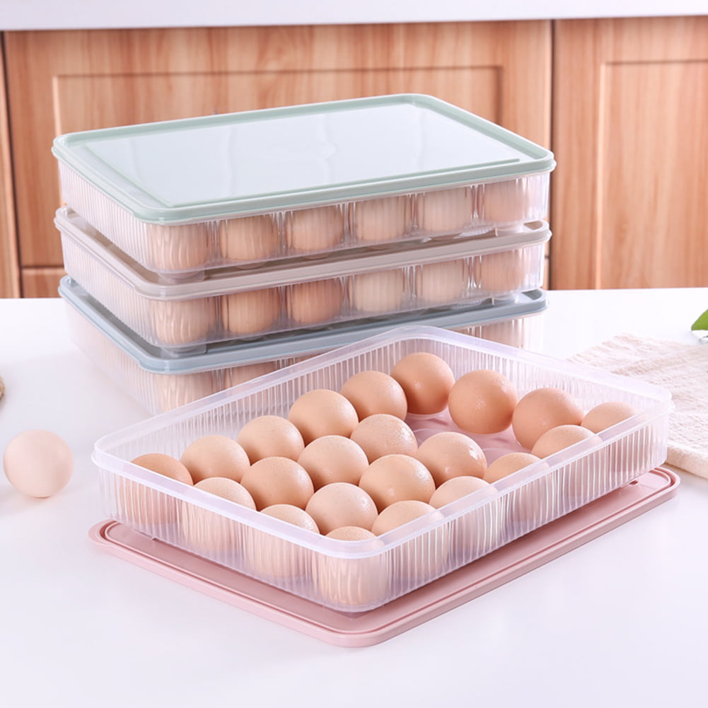 Details about   Household Egg Fresh Storage Box  Multi-Layer Chicken Egg Storage Container; 