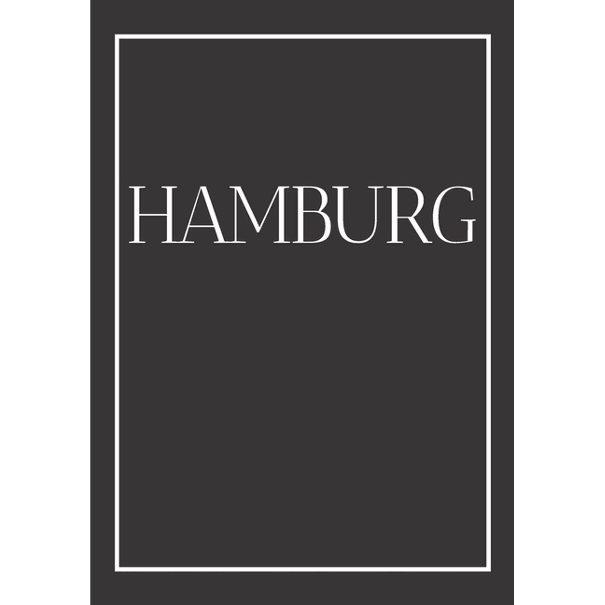 Hamburg: A decorative book for coffee tables end tables bookshelves and interior design styling | Stack Germany city books to add decor to any room. or as a gift for interior design 1705353592