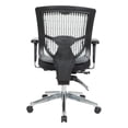 thumbnail image 4 of Chaise de Gestionnaire à Dossier en Plastique Gris Profilé, 4 of 8