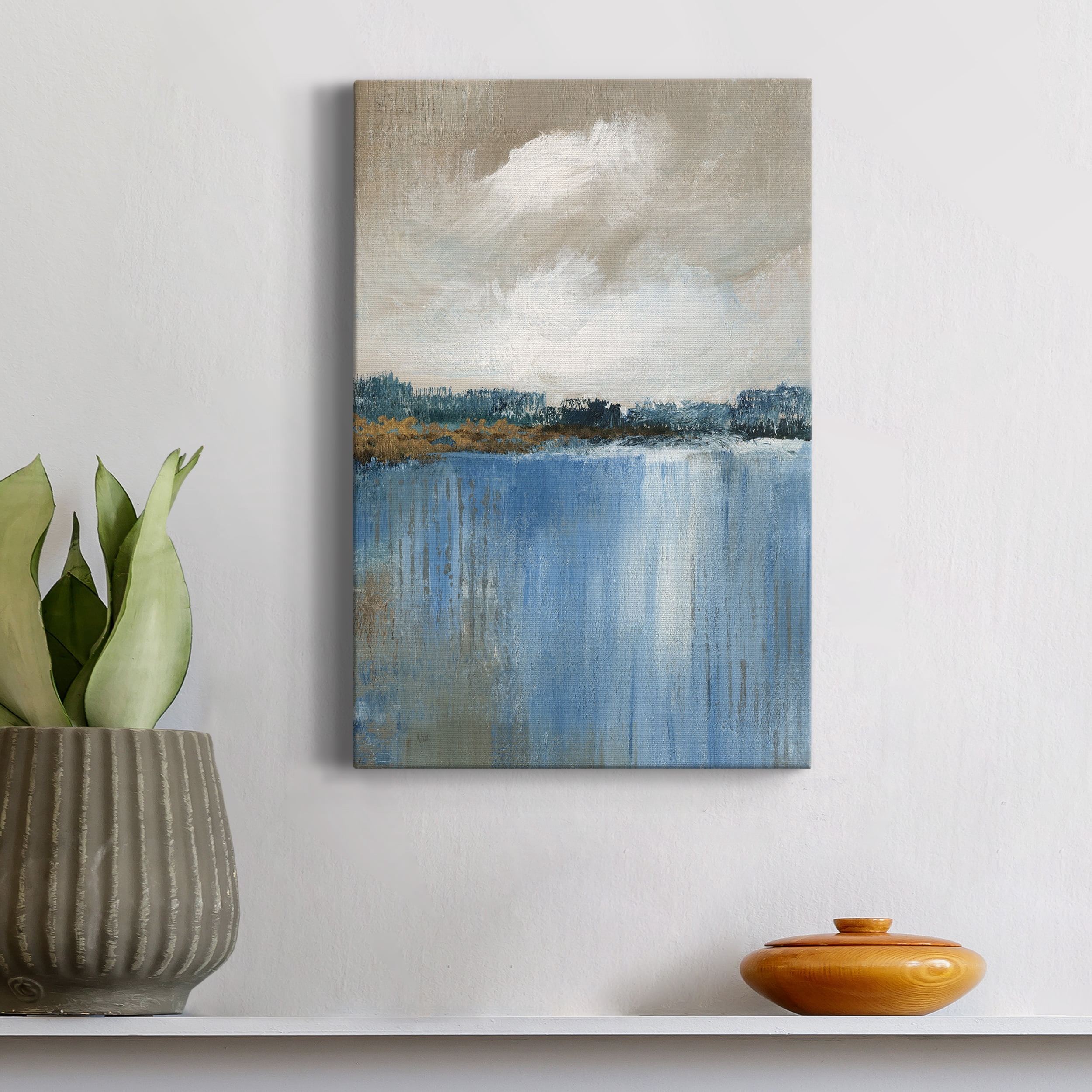 Wind and Water Premium Gallery Wrapped Canvas - Ready to Hang - 40 x 60