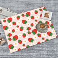 thumbnail image 6 of Bingfone Strawberry Floral ,18" x 24"Dish Drying Mat for Kitchen Counter,Ultra Absorbent Microfiber, 6 of 7