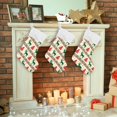thumbnail image 7 of GZHJMY Christmas Stocking, Personalized Christmas Large Candy Stocking, 1 PCS Hanging Gift Xmas Stocking Decoration for Family Holiday Party Ornaments Decor Fireplace, 7 of 7
