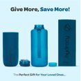 thumbnail image 6 of Hydracy 64 oz Sports Water Bottle with Time Marker - Leakproof Gym Bottle with Chug Lid & Fruit Infusion Strainer - Reusable BPA-Free Bottle with No Sweat Sleeve, 6 of 8
