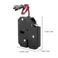 thumbnail image 4 of Cerradura De Interruptor De Cajón Con Pestillo De Control Eléctrico De 12V Cc, Cerradura Electromagnética Sin Interruptor De Detección Minnieouse EL008863-00, 4 of 4