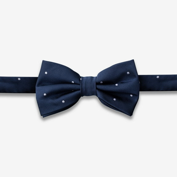 GoTie Men's Dotted Bowtie - Bow Ties Ready to Wear - Pretied Adjustable Ties for Short or Tall Men