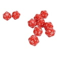 thumbnail image 1 of 10PCS Polyhedral  Set, Plastic Lightweight 20 Sided Clear Numbers  Table Game for Role Playing Table Games, 1 of 7
