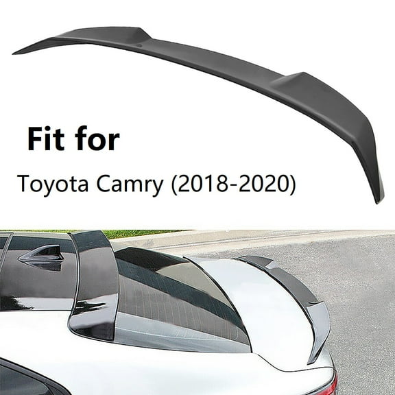 Fit for Toyota Camry 2018 2019 2020 Rear Spoiler Trunk Lid Wing, 18-20 Camry Trunk Spoiler (Gloss Black)