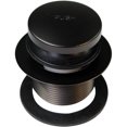 thumbnail image 2 of Westbrass D4931-12 ABS Waste Overflow Tip Toe Bath Drain, Rubbed Bronze, 2 of 6