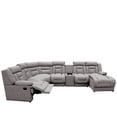 thumbnail image 1 of Sala Modular 6 piezas con porta vasos Marise - Gris Claro, 1 of 5