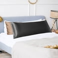 thumbnail image 2 of Unique Bargains Satin Body Pillowcases Soft with Zipper Closure 1pc, 2 of 8