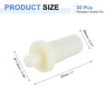 thumbnail image 2 of 50pcs Shutter Repair Pins, Spring Loaded Plantation Shutter Replacement Repair Pins Plastic Plantation Shutter Pins Louvers Staples for Windows, White(1 x 0.46 x 0.31 Inch), 2 of 7