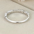 thumbnail image 5 of Eclet Jewels 1.4 Ct Marquise Cut Diamond Rings - White Gold Over 14K Rings - Bezel Set Engagement Diamond Ring - Gorgeous Anniversary Gifts for Women's - Multi-Stone Stacking Engagement Rings for Her, 5 of 9