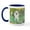 White/Navy Inside, variant on CafePress - Irises / Poodle (W) Mug - 11 oz Ceramic Mug - Novelty Coffee Tea Cup