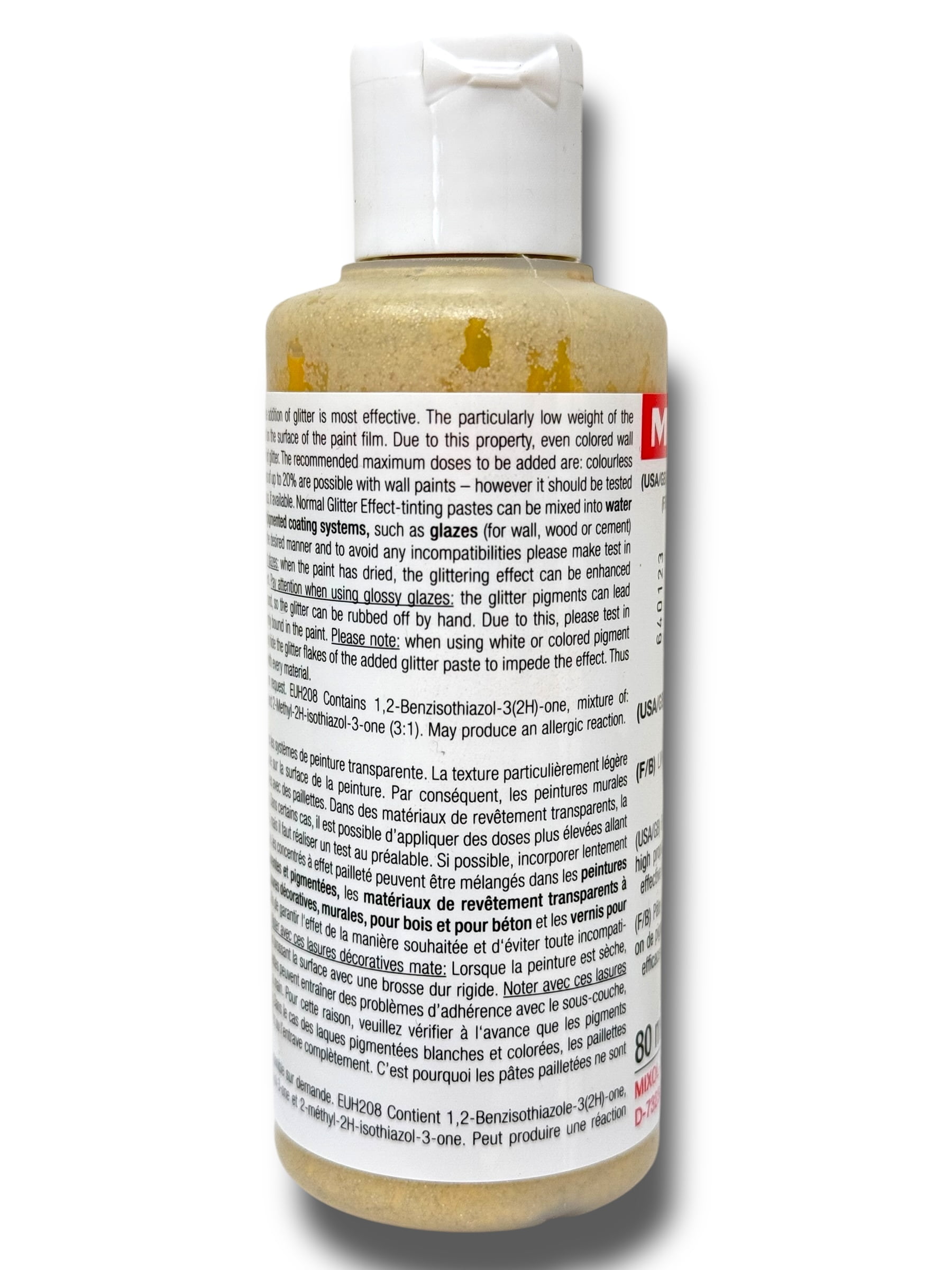 Mixol - Glitter Effect Tinting Paste ( Gold Glitter GE1 )