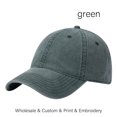 thumbnail image 1 of SLECKTON Custom Baseball Cap Brand Logo Design DIY Sun Hat Embroidery Print Photo Washed Retro Cotton Cowboy Hat Adult Wholesale RWJDXD, 1 of 7