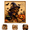 D#034, variant on Halloween DIY Puppy Pearl Painting Kit, 3D Diamond Art Craft Set,1pc,6 Styles Wizard Dog Pumpkin Ghost Cauldron 7.87in Square Canvas,Colorful Reflective Pearl Beads,DIY Fall Home Decor Wall Art C