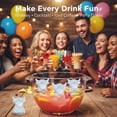 thumbnail image 5 of 2Pcs Mini Highland Cow Ice Cube Mold, 3D Cute Silicone Ice Tray for Whiskey Cocktails Coffee, Reusable Cattle Shaped Ice Mold for Drinks, Parties, Bar, Birthday & Gift, 5 of 5