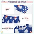 thumbnail image 2 of Boys Pajamas Girls Pajama Scarf Snowman Cute Comfortable Cotton Two-piece Pajama Set, 2 of 7