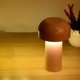 thumbnail image 2 of Lámpara de de moda Control táctil recargable 3W Regulable Lámpara de de noche Lámpara de de oficina Habitación de estudio Dormitorio Rosado Sunnimix lámpara de escritorio de setas, 2 of 8