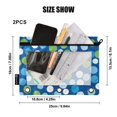 thumbnail image 4 of FORMRS 2 Pack Pencil Pouch for 3 Ring Binder with Clear Window Zipper Case, Blue Dots, 4 of 6