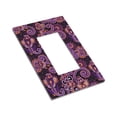 thumbnail image 3 of ZICANCN Outlet Covers Wall Plate, Beautiful Vintage Paisley Light Switch Cover Decorative, Duplex Toggle Combo 1-Gang, 3 of 9