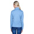thumbnail image 2 of UltraClub Ladies 2 Pack Bundle Cool & Dry Heathered Performance Quarter-Zip Pullover Sweatshirt | Multipack (Available Sizes S-3XL), 2 of 3