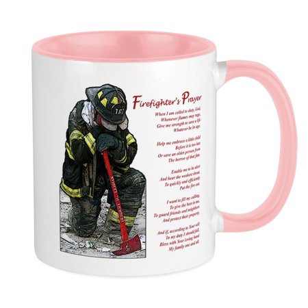 

CafePress - Firefighter Prayer Mug - Ceramic Coffee Tea Novelty Mug Cup 11 oz