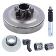 thumbnail image 1 of Clutch Drum Bearing Oil Pump Worm Gear Kit For Husqvarna 340 345 350 Chainsaw, 1 of 4