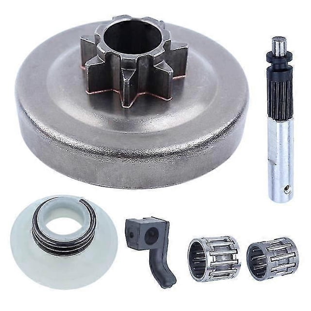 Clutch Drum Bearing Oil Pump Worm Gear Kit For Husqvarna 340 345 350 Chainsaw