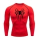 thumbnail image 1 of Camiseta de compresión para hombre, camiseta negra de manga larga, protector solar para Fitness, camiseta larga informal transpirable de secado rápido de segunda piel 4XL, 1 of 5