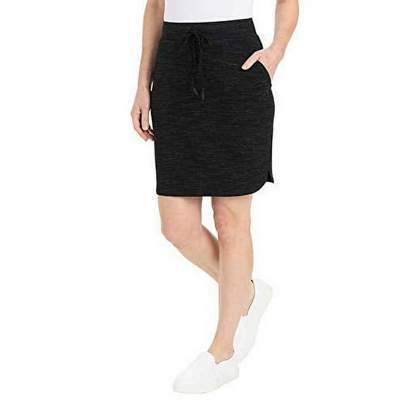 Hilary Radley Ladies' Space Dye Pull-On Skirt - (B