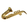 thumbnail image 1 of KAKOWELY Musical Instrument Decor Mini Instrument Toy for Home Kid Bedroom (Golden, Saxophone Pattern),2.99"X1.38"X0.59", 1 of 4
