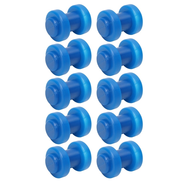 Trampoline Enclosure Tube End Cover, Trampoline Enclosure Pole End Cover 10Pcs Exquisite Craftsmanship ABS for Safety Net