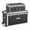 Black, variant on KFFKFF Metal Trunks Set of 2 with Wheels, 32"+ 23"(5.9+1.76 Cu.ft) , Storage Chest with Lock for Travel, Home, Dorm, or Apartment, Black