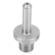 thumbnail image 2 of Varilla de conexión de mandril de acero inoxidable de alta dureza, conector de mandril de rosca M14 de precisión estándar, pieza de máquina de mini torno de 8 mm/0,3 pulgadas (para mandril K01 50, 2 of 9
