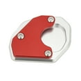 thumbnail image 2 of Fyydes Side Stand Extension Plate,Kickstand Enlarger,Motorcycle Side Stand Enlarged Plate Aluminium Alloy Red Replacement for 660 2021+, 2 of 8