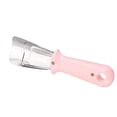 thumbnail image 3 of Injueey Raspador de hielo para refrigerador, descongelador de cocina de acero inoxidable Universal, descongelador, utensilios de mano para Suministros de limpieza para el hogar rosa, 3 of 5