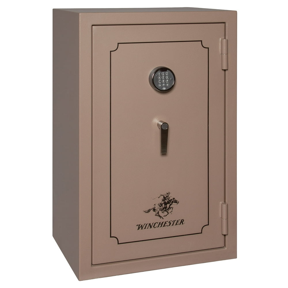 WINCHESTER SAFES HOME 12 GUN SAFE 42" H X 26" W X 00" D ELECTRONIC LOCK SANDSTONE