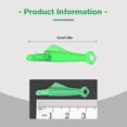 thumbnail image 2 of Automatic Sewing Needle Threader, 2025 New Quick Sewing Machine Loop Needle Threaders, Upgrade Fish Mouth Sewing Machine Needle Threader Automatic Sewing Needle Threader Tools (Green*15), 2 of 7