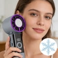thumbnail image 4 of Klonfd Portable USB Handheld Fan With Strong Wind Power Personal Fan For Desk Travel Outdoor Use, 4 of 6