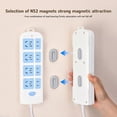 thumbnail image 5 of Soporte Magnético para Control Remoto de Pared, Sin Taladros, Autoadhesivo, para Almacenar Controles Remotos de TV A, 5 of 5