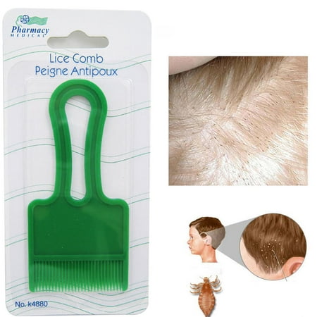 2 Lice Combs Head Pet Flea Hair Plastic Treatment Rid Fast Terminator Brush (Best Way To Get Rid Of Body Hair)