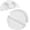 White, variant on 2 in 1 Microwave Omelet Maker and Egg Cup Cooker: Nonstick Egg Poacher Make Easy Poached, Fried, or Scrambled Eggs with Removable Tray, Dish On The Go Quick N Easy Breakfast (White)