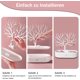 thumbnail image 5 of (Blanco) Árbol de exhibición de joyas, soporte de plástico para árbol de joyería con cajones, soporte para joyas para pendientes, collares, pulseras, relojes y anillos, 5 of 5