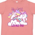 thumbnail image 4 of Inktastic My Aunt Loves Me Unicorn Girls Toddler T-Shirt, 4 of 5