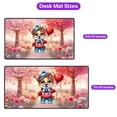 thumbnail image 5 of Happy Valentine’s Day Adorable Corgi Puppy Holding Heart Balloon Desk Mat Full Keyboard Mouse Pad Welsh Corgi Dog Lover Gifts Idea Large Mousepad - 00030, 5 of 5